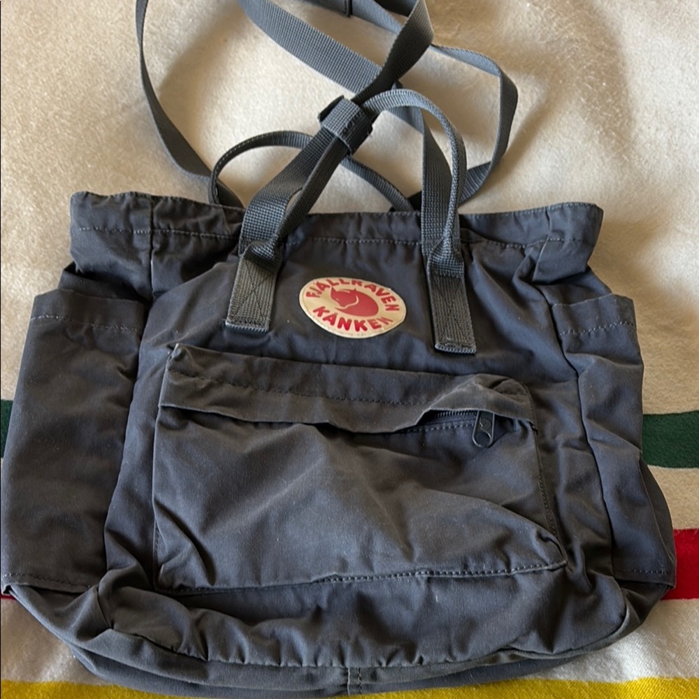 Fjallraven Gray Backpack Durable and Stylish
